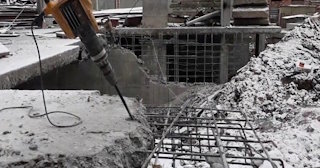 Демонтаж монолитного перекрытия в Альметьевске - Профессиональная разборка от 838 руб.