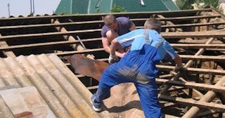Демонтаж крыши в Альметьевске - стоимость работ от 733 рублей за м2