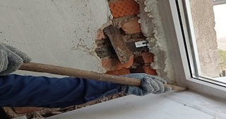 Демонтаж оконных откосов по выгодной цене от 524 руб. в Альметьевске - Сварной-Льм
